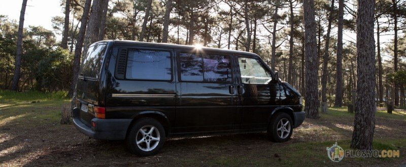 VW T4 Multivan Article sur le mode de vie en Van à travers la France. Video d'un Van Trip sur la côte Bordelaise à côté de Lacanau. CARE TRAVEL VANLIFE