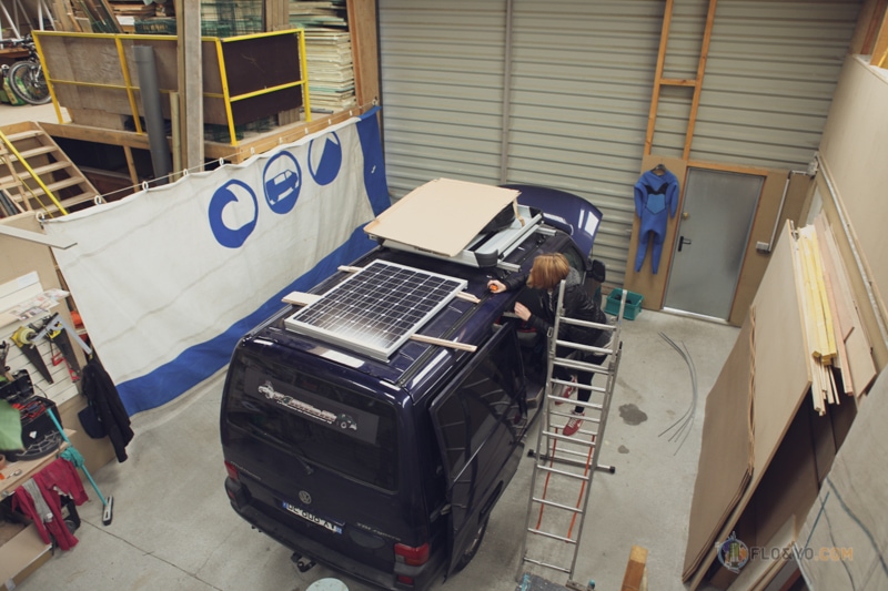Aménagement : l'autonomie en eau et en électricité de notre VW T4